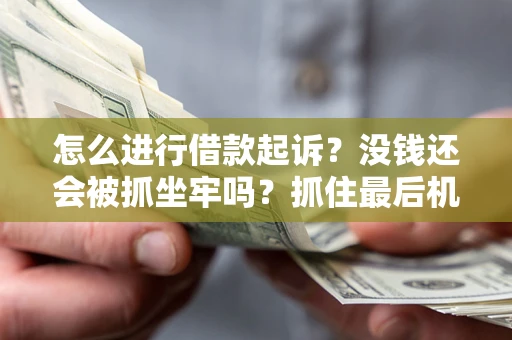 北京怎么进行借款起诉？没钱还会被抓坐牢吗？抓住最后机会！