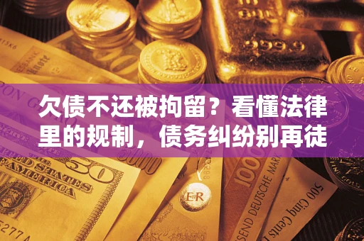北京欠债不还被拘留？看懂法律里的规制，债务纠纷别再徒劳奔波