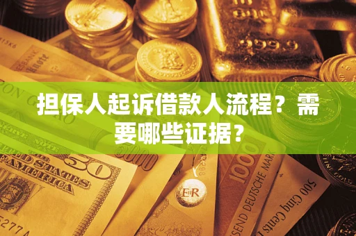 北京担保人起诉借款人流程?需要哪些证据? 北京担保人起诉借款人流程?需要哪些证据?