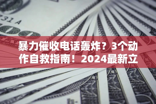 北京暴力催收电话轰炸？3个动作自救指南！2024最新立案标准全解析